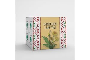 Dandelion Leaf Tea by Amelia Rose | 50 Tea bags | 100% Pure Bulgarian Dandelion Leaf