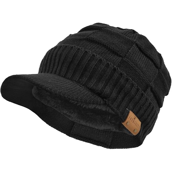 Casquette Docker Sans Visière - Coton - Réglable - Unisexe - Brodée Feuille D'Érable