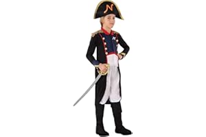 Atosa disfraz napoleon niño infantil 10 a 12 años