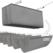 GDMING Sonnensegel – UV-Schutz Segel Für Terrasse & Garten Mit Seilspannsystem