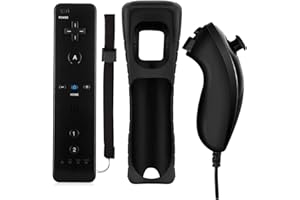 QUMOX Mando a Distancia Mando a Distancia + Nunchuk para Wii