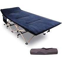 REDCAMP XXL Oversized Camp Bed For Adults 500lbs With Cushion
