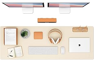 K KNODEL Knodel - Almohadilla de escritorio de PVC para laptop, impermeable, para oficina o hogar