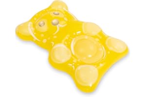 SLOOSH 60" aufblasbare Gummibärchen Pool Float - Schwimmbad schwimmt Dekor Pool Floaties Raft Lounge Sommer Spaß Wasser Pool Spielzeug niedlichen Pool Strand Geburtstag Party Dekorationen für Kinder