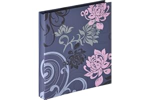 walther design fotoalbum blå 400 bilder 10x15 cm Slip-in album Grindy EA-201-L