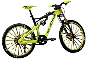 Vecksoy Dedo bicicleta escala 1:10 Mini bicicleta juguete aleación dedos bicicleta de montaña modelo Ornamento BMX bicicleta modelo Bike Gadgets