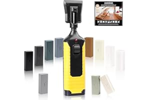 SZ-KARIDGE Kit de reparación de laminado gris, PVC vinilo laminado de madera y plástico para suelos de PVC, suelo de vinilo, linóleo, encimera, cera dura, masilla de madera, muebles de parquet kit de reparación