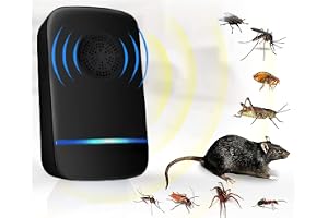 Upgraded Ultrasonic Silent Pest Repeller Machine for Mosquito Killer Machine Trap Lamp Screen Protector Mosquito Killer lamp 