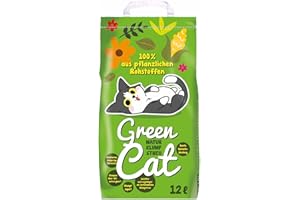 CORNCAT Greencat 6x12 l = 72 l Katzenstreu von Samore