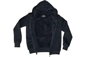 ROCK-IT Apparel Męska zimowa bluza premium bluza z kapturem robocza bluza z kapturem z podszewką torsu i kapturem, rozmiary S-5XL, kolor czarny, ciemnoszary, oliwkowo-zielony, granatowy, kamuflaż