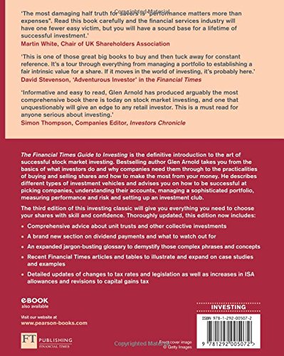 Book's Cover of The Financial Times Guide to Investing: The Definitive Companion to Investment and the Financial Markets