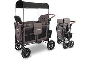 WonderFold W2 Luxe Stroller Wagon Charcoal Grey
