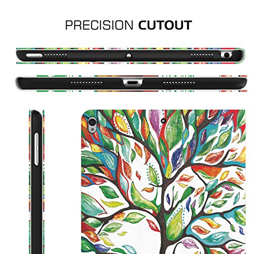 MoKo Hülle für iPad Pro 10.5 Zoll 2017 – Stoßfest Ledertasche Schutzhülle mit Auto Sleep/Wake up Funktion, Standfunktion und PC Bumper für Apple iPad Pro 10.5 Tablet, Banyan Grün - 7