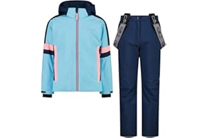 CMP Set Tuta Sci da Bambina in Twill, 35W0335