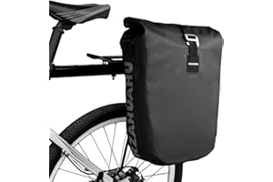 Aomiun Cycle Rear Rack Pannier bag, 20L Bike Bag Waterproof for Cycle Traveling Riding