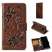 Produktbild Galaxy A8 2018 Hülle,Samsung Galaxy A8 2018 Handyhülle,Roreikes PU Leder Flip Wallet Cover Lederhülle Schutzhülle Brieftasche Schmetterling geprägtes DesignTasche mit Kartenfach Klappbar Magnetverschluss Stoßfest Kratzfest Handytasche für Samsung Galaxy A8 2018