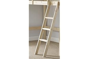 Strictlybedsandbunks Double Bunk Bed Ladder Sloped Solid Pine