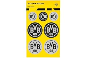 Borussia Dortmund Retro Sticker Card – Plus FREE STICKERS Forever Dortmund BVB 09