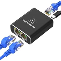KiWiBiRD Multiprise ethernet rj45, repartiteur Cable ethernet rj45, Switch répartiteur ethernet 4 Port 1000Mbps pour câble Cat 8 7 6 5e 5 Compatible avec routeur PC Ordinateur Mac PS5 PS4 TV Box KiWiBiRD Multiprise ethernet rj45, repartiteur Cable ethernet rj45, Switch répartiteur ethernet 4 Port 1000Mbps pour câble Cat 8 7 6 5e 5 Compatible avec routeur PC Ordinateur Mac PS5 PS4 TV Box
