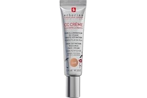 Erborian - CC Crème con Centella Asiática - Maquillaje y Cuidado Iluminador del Cutis de Alta Definición para Rostro - Protección Solar SPF 25 - Cuidado Cosmético Coreano