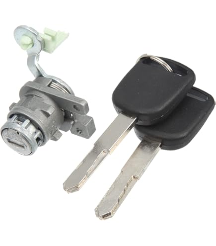 Complete Ignition Key Switch & Door Lock Cylinder Set With 2 Keys - Compatible With Honda Odyssey 2005-2010 3.5L V6