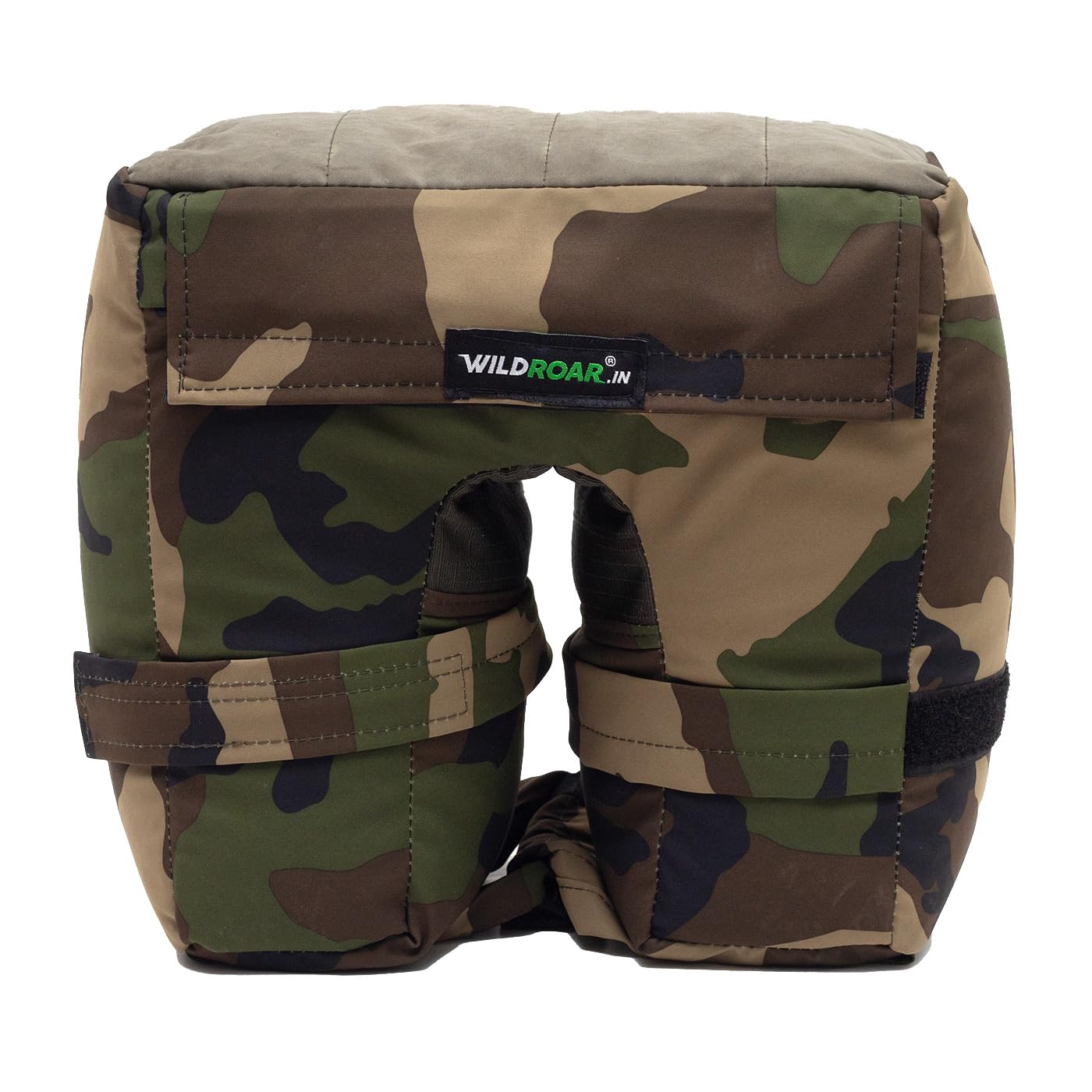 WildRoar Bean Bag-Green Camo- for Wildlife Photography-Prefilled