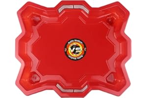 17Tek Bey Stadion Battle Arena Trainingsplatz Super Vortex Attack Type für Beyblade Burst (Rot)