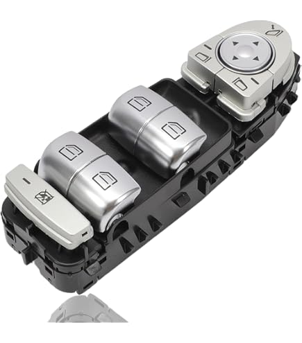Interruttore Alzacristallo Mercedes - Compatibile C-Classe, E-Classe, GLK