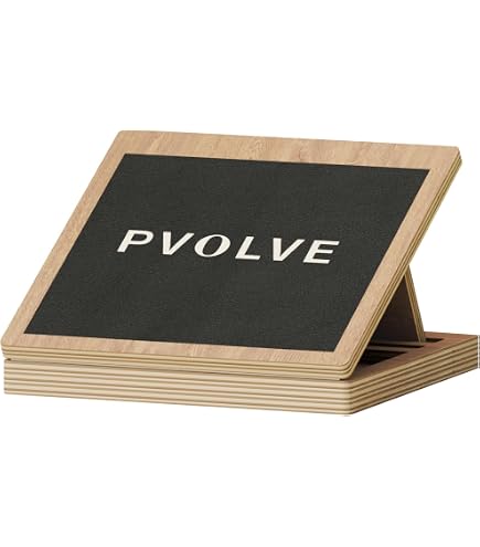 Tapis D'exercice Pvolve Precision En Caoutchouc - Antidérapant Avec Repères, 136,9 X 121,9 Cm, Pour Méthode Fonctionnelle à Faible Impact, Essai 7 Jours Inclus