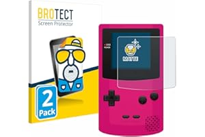 brotect Pellicola Protettiva Opaca per Nintendo Gameboy Color Pellicola Protettiva Anti-Riflesso (2 Pezzi)