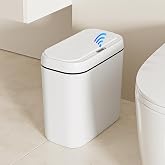 Gaethra Intelligent Waste Bin, Silent Automatic Waste Bin, USB Charging Waste Bins with Sensor, Intelligent Waste Bin, Bathro
