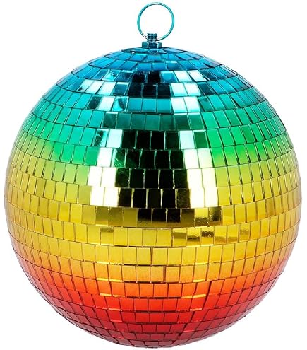 Fuzzix MB30ML Disco Ball 30cm avec moteur et lumière LED - à prix avantageux che