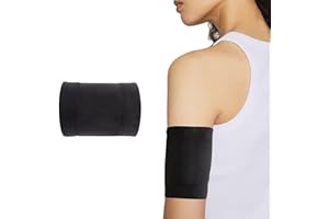 SHDGFB Diabetiker-Sensor-Armband Diabetes-Sensor-Abdeckung für Insulin-Pod-Überwachungssysteme Omnipod Dexcom Freestyle Libre schützt den Insulin-Pod beim Sport Klebeband ersetzen (Schwarz, XL)