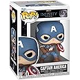 Funko POP! Marvel: MCU Archives – Cafa Ca - Captain America - Collectable Vinyl Figure - Gift Idea - Official Merchandise - Toys for Kids & Adults - Movies Fans - Model Figure for Collectors