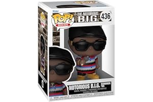 Funko Pop! Rocks: Biggie Beat The Summer Jam - Notorious BIG - Figurka kolekcjonerska z winylu - pomysł na prezent, oficjalny towar - zabawki dla dzieci i dorosłych - fanów muzyki
