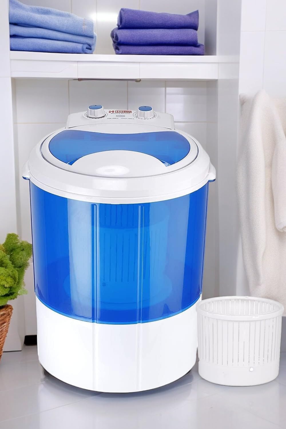 Hilton Electric 3 kg Single-Tub Washing Machine Review: Portable Washer with Spin Dryer