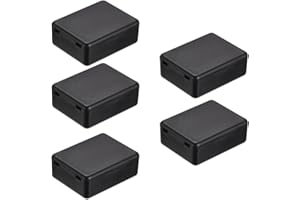 UXCELL Sourcingmap 46 x 36.5 x 17.5mm/1.81 * 1.44 * 0.69inch Electronic Plastic DIY Junction Box Enclosure Case 5Pcs