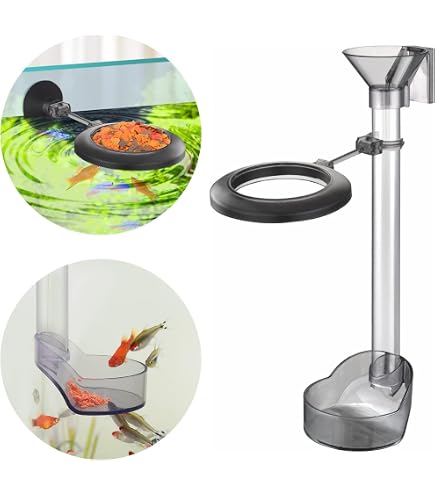 Shrimp Feeding Tube,Solid Clear Acrylic Assembled Shrimp Feeder Tube Tray