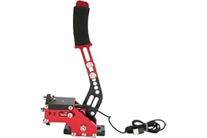 PENRUX Freno a Mano USB 64 Bit 2 in 1 per Sim Racing - Compatibile con Xbox ONE, Series S X, PC, Logitech G27 G25 G29 G920 T500