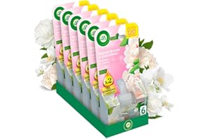 AIRWICK Air Wick Diffusore Elettrico di Oli Essenziali, 6 Ricariche per Diffusore Elettrico alla Fragranza Peonia Bianca e Gelsomino, Profumatore per Ambienti Elettrico con Oli Essenziali