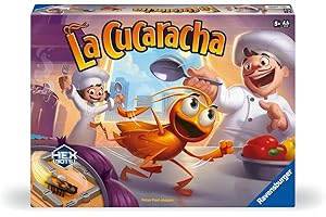 Ravensburger - La Cucaracha Juego de Mesa 5 Años | Juego Mesa 5 Años | Juegos De Mesa Niños de Cucarachas | Juegos Mesa en Español | Regalos para Niños | Regalo Navidad