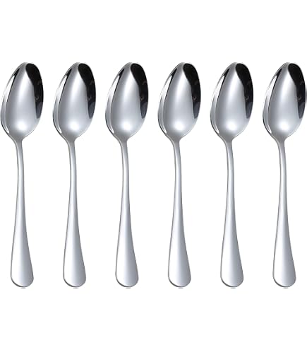 Set Di 20 Cucchiai Lungi Per Latte Macchiato - Acciaio Inox 20 Cm Per Bar E Casa