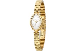BERNY Gold Uhr Für Frauen Zierliche Damen Quarzuhr 3ATM Wasserdicht Mode Weibliche Armbanduhr Luxus Armband Uhren Idear Geschenk für Mädchen