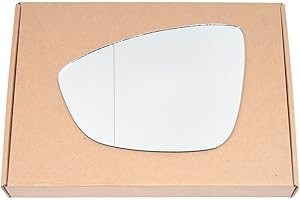 Less4spares Wing Mirror Glass Left Compatible with VW Scirocco 2008-2017 STICK-ON Passenger Near Side with Blind Spot