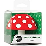 OTOTO Faltbarer Magic Mushroom Trichter - Kleiner Trichter Große Öffnung für Glas/Dose/Flasche zum Umfüllen/Einmachen -Tricht
