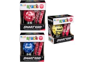 Rubik's 6073831 Smart Egg, Ägg, tålamodsspel: Ta med stången genom labyrint, träna koncentration och skicklighet, sortering slumpmässigt val, lämplig från 6 år
