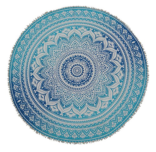 Mandala Runde Tapestry Bedspread Werfen Tischläufer Tuch Hippie-Strand-Yoga-Matten 68" Zoll Durchmesser