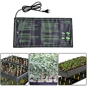 [Gesponsert]Gorgebuy Heizmatte Wärmematte für Sämling Germination und Reptil Dragon Terrarium Amphibien 25 x 52 cm