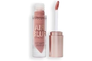 REVOLUTION BEAUTY LONDON Revolution Air Blur Rouge à Lèvres Liquide Mat - Couleur longue tenue - Vegan & Cruelty-Free - Chauffeur Nude - 3.5ml
