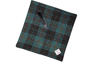 TAILORMAP Harris Tweed Kamera-Wrap, 31 x 31 cm, magisches, selbstklebendes Schutztuch mit Mikrofaser-Wildleder innen, kratzfeste Objektivverpackung für DSLR/Kamera/Objektiv/Handy/Zubehör (Nr.885)